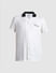 White Printed Short Sleeve Shirt_411494+8